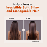 ALZIBA CARES Smooth and Shine Hair Nourishment Shampoo with Argan oil and Glycerine | For Smooth,Shiny and Volume hair | 200 ML Shampoo Plus Conditioner | for Men and Women, All Season & all Hair Types