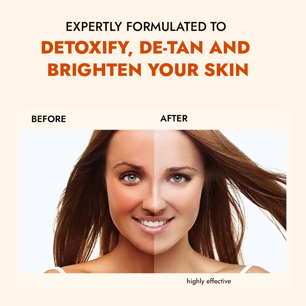 ALZIBA CARES De-Tan Face wash with Grapefruit, Saffron, Glycolic Acid and Vitamin E | for Skin Detoxing, Detanning and Skin Brightening | 100 ML | for Men and Women, All Season & All Skin Types ALZIBA CARES De-Tan Face wash with Grapefruit, Saffron, Glycolic Acid and Vitamin E | for Skin Detoxing, Detanning and Skin Brightening | 100 ML | for Men and Women, All Season & All Skin Types