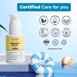 Sunshield SPF 50+ | Water Resistant | Matte Finish | High Coverage - ALZIBA CARES