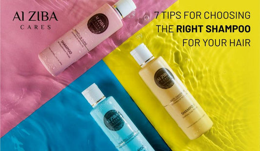 7 tips for choosing the right shampoo for your Hair - ALZIBA CARES