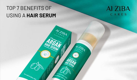 TOP 7 BENEFITS OF USING A HAIR SERUM - ALZIBA CARES