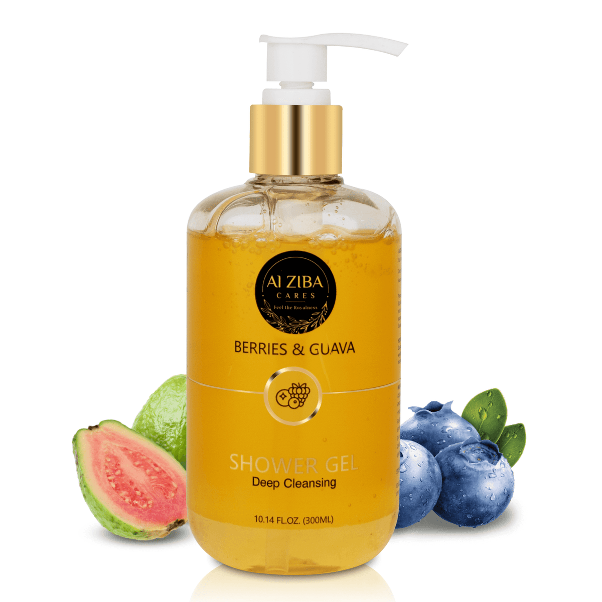 Berries & Guava Deep Cleansing Shower Gel-300ML - ALZIBA CARES